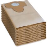 Lot de 10 sacs d'aspirateur d'origine pour aspirateur eau et poussi�re pwd 25, 30, pnts 23, 30, 1400, ...