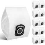 Lot de 10 sacs aspirateur compatibles avec rowenta zr200520, zr200720, zr200920, mo392x, m0395x, ro684x, ...