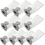 Lot de 10 sacs � poussi�re pour aspirateur sans fil vorwerk kobold vk7 - compatible avec le type fp7