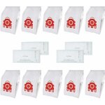 Lot de 10 sacs � poussi�re de rechange de type synth�tique pour aspirateurs miele fjm c1 et hoover c2 ...