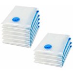 Lot de 10 sacs de rangement sous vide 80 x 60 cm �tanch�it� � l'air protection contre poussi�re et humidit� ...