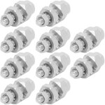 Gistuch - lot de 10 serre - cbles de protection contre la foudre, crou photovoltaque pour panneau ...