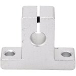 Lot de 10 supports de rail de guidage linaire en alliage d'aluminium pour imprimante 3d