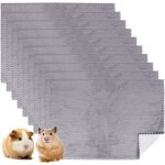 Lot de 10 tapis pour rongeurs - imperm�ables - pour cochon d'inde - lavable - absorbant - pour petits ...