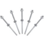 Lot de 10 tendeurs en acier inoxydable pour systme de garde - corps  cbles de 1 / 8'