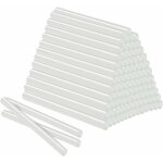 Lot de 100 b�tons de colle � chaud - 11 mm x 200 mm - transparent - pour pistolet � colle chaude (2 kg) ...