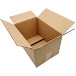 Lot de 100 caisses américaines (cartons) : 310 x 215 x 100 mm simple cannelure Lot de 100 caisses américaines (cartons) : 310 x 215 x 100 mm simple cannelure