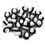 Lot de 100 clips de fixation pour portes de voiture avec joint en caoutchouc 9 mm, clips pour pare - ...