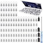 Lot de 100 clous de r�paration de pneus en libre - service pour voiture, moto, camion