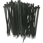 Lot de 100 colliers rilsan attache fils / serre cables 3. 5 mm x 140 mm