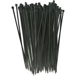 Sans marque - lot de 100 colliers rilsan attache fils / serre cables 3. 5 mm x 200 mm