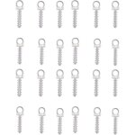 Lot de 100 crochets de suspension pour boule polystyr�ne, boules de no�l et ?ufs en plastique ou en polystyr�n ...