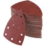 Lot de 100 papier abrasif pour ponceuse, 105 mm x 152 mm, grain p40 / 60 / 80 / 120 / 180 / 240 / 400, ...