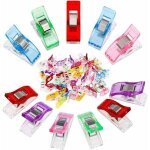 Lot de 100 pinces � tissu multicolores accessoires de couture fournitures de couture pince multi - usages ...