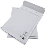 Tremplin editions - lot de 100 pochettes ( enveloppes )  bulles d / 4 : 170 x 265 mm en kraft blanc