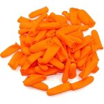 Lot de 100 protge - doigts en caoutchouc, protge - doigts en latex, protge - doigts antidrapants, ...