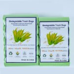 Lot de 100 sacs poubelle bio r�sistants aux d�chirures pour cuisines et aliments compostables et biod�gradable ...