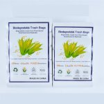 Lot de 100 sacs poubelle bio r�sistants aux d�chirures pour cuisines et aliments compostables et biod�gradable ...
