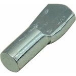 Lot de 100 taquets d'�tag�re �5mm � bout plat � enfoncer - tablette support de rayon - en acier zingu� ...