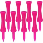 Lot de 100 tees de golf roses, tees de golf � ch�teau rose �, tees d'entra�nement stables et durables ...
