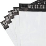 Lot de 100pcs enveloppes plastiques expedition a3, sac envoie colis vinted grand format - 30 x 42cm , ...