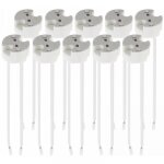 Lot 10x douille gu5. 3 - douille gu5. 3 ou mr16 - support avec câble 12v - pour lampe luminaire ampoule ... Lot 10x douille gu5. 3 - douille gu5. 3 ou mr16 - support avec câble 12v - pour lampe luminaire ampoule ...