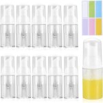 Lot de 11 fons moussants vides 30 ml, mini distributeurs rechargeables pour savon, shampooing ou cosm�tiques, ...