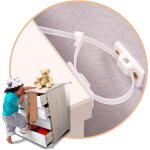 Lot de 12 ancrages de meubles pour s�curit� de b�b�, sangles anti - basculement pour s�curit� des enfants ...