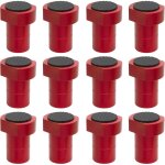Lot de 12 but�es d'�tabli 3 / 4 , but�es antid�rapantes en alliage d'aluminium pour tables mft, travaux ...