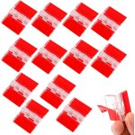 Lot de 12 charnires en acrylique transparent - petites charnires de piano - en plastique transparent ...