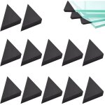 Lot de 12 coussins de protection d'angle en verre noir pour coins de protection, protection du transport, ...