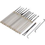 Lot de 12 crochets de serrure en acier inoxydable pour d�butants et professionnels