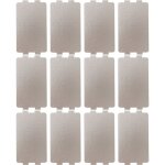 Lot de 12 feuilles de mica universelles pour four et micro - ondes