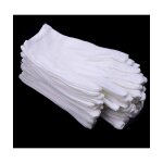 Lot de 12 paires de gants, en coton blanc, confortables et respirants, pour les soins de la peau, l'examen ... Lot de 12 paires de gants, en coton blanc, confortables et respirants, pour les soins de la peau, l'examen ...