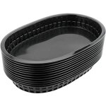 Lot de 12 paniers  frites en plastique pour hamburgers, paniers de restauration rapide, plateaux en ...