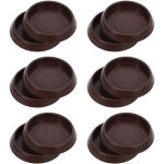 Feiyue - lot de 12 patins antidrapants pour roulettes de meubles, gobelets antidrapants, pinces en ...