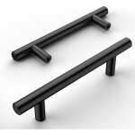 Lot de 12 poignee de meuble cuisine noir acier inoxydable poign�e meuble cuisine poign�es pour placards ...