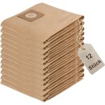 Lot de 12 sacs filtrants en papier compatibles avec bosch advancedvac 20 sacs d'aspirateur de rechange ...
