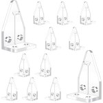 Lot de 12 supports de fixation pour store de fentre en plastique transparent - installation facile - ...