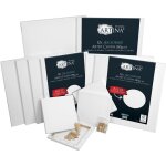 Lot de 12 toiles  peindre - chssis entoils akademie certifis fsc lot de 12 toiles  peindre - chssis ...