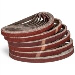 Fitags - lot de 120 bandes abrasives en tissu - 13 x 457 mm (p180) Fitags - lot de 120 bandes abrasives en tissu - 13 x 457 mm (p180)