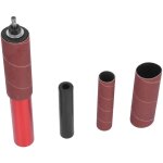 Lot de 13 kits de tambour de pon�age pour perceuse � colonne, adaptateur de ponceuse � broche en alliage ...