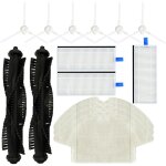 Lot de 14 accessoires pour aspirateur robot tefal rowenta x - plorer s�rie 75 rg7687 accessoires de rechange ...