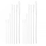 Lot de 14 aiguilles � perles - aiguilles � perles � gros ?il - aiguilles � perles - aiguilles � enfiler ...