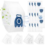 Lot de 14 sacs � poussi�re de rechange gn compatibles avec les aspirateurs miele hoover classic c1, complete ...