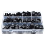 Lot de 145 cache - boulons en pe pour vis, crous, crous, crous, capuchons pour vis, boulons, 6 tailles ...