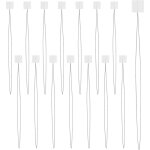 Lot de 15 enfile - aiguilles de 21 cm de long - outil de broderie rapide - fournitures de point de croix ...