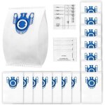 Lot de 15 sacs d'aspirateur pour miele classic c1 complete c1, c2, c3, s400i s600 s2 s5 s8 series