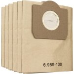 Lot de 15 sacs filtrants en papier pour aspirateurs k�rcher 6. 959 - 130. 0, wd3 sacs filtrants en papier ...