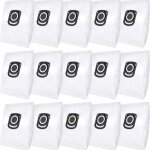 Lot de 15 sacs � poussi�re pour rowenta, sacs � poussi�re compatibles avec les aspirateurs traineau zr200520 ...